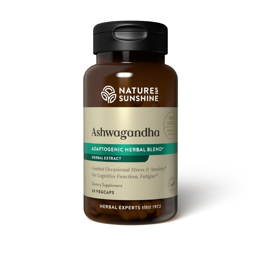 Ηλιαχτίδα της φύσης Ashwagandha, 60 VegCaps