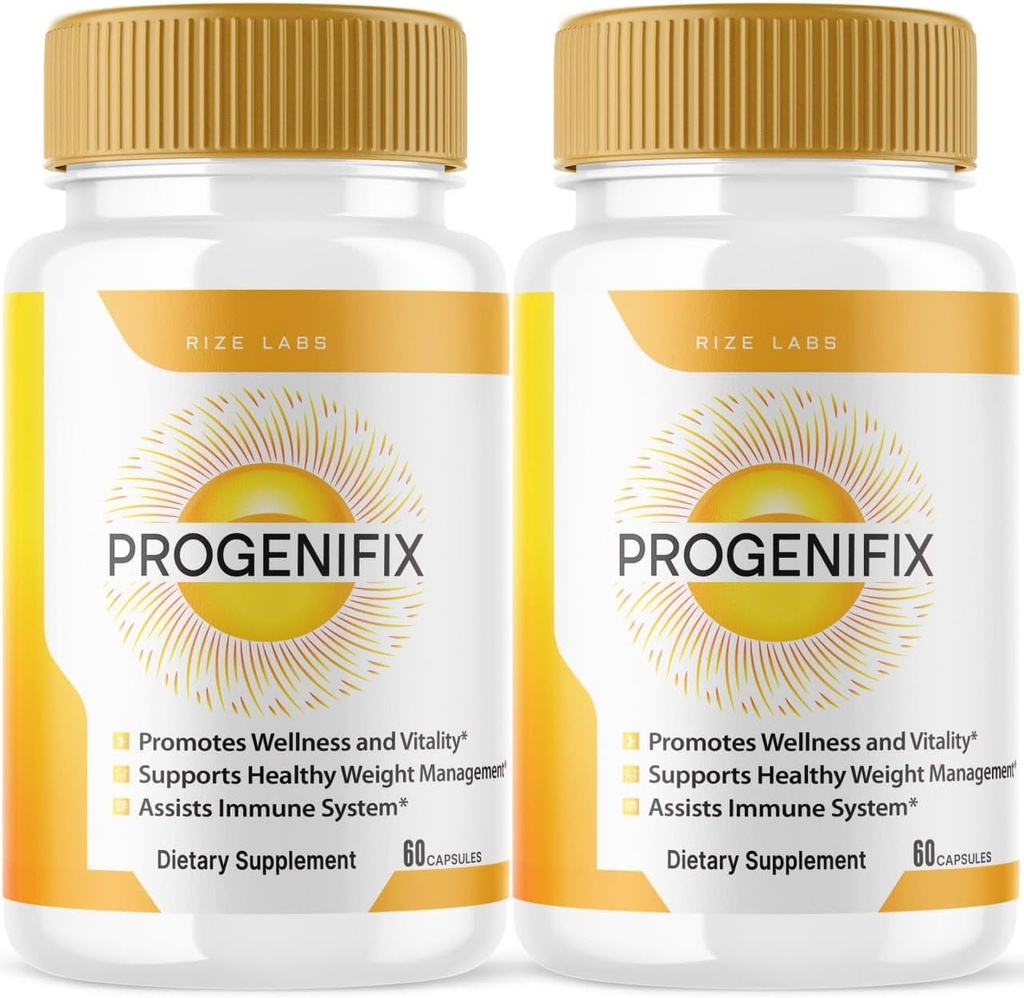 rize labs (2 Pack) Συμπλήρωμα απώλειας βάρους Progenifix, κάψουλες Progenifix Συνολική ευεξία σώματος, Progenifix Υγιεινός τρόπος ζωής για πιο ευτυχισμένη ζωή, Progenifix Κριτικές (120 κάψουλες)