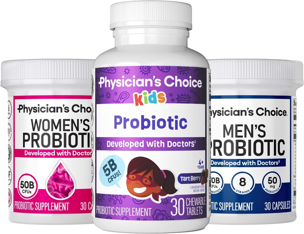 Probiotic Family Bundle - Γυναίκες Probo(30ct) + Παιδιά Probo(30ct) + Mens Probo(30ct)