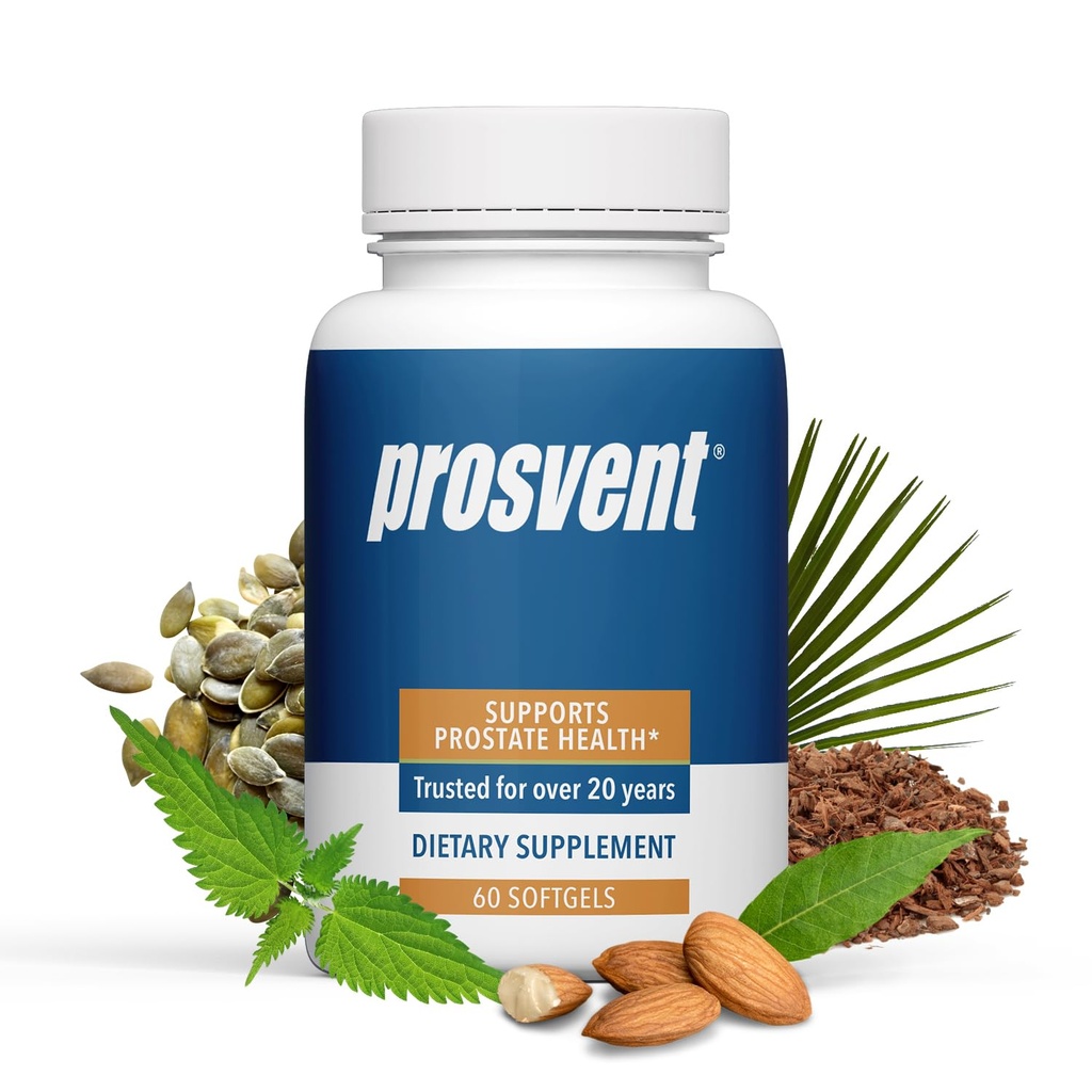 Advanced Ανδρική υποστήριξη Prostate Φυσικό συμπλήρωμα με πριόνι Palmetto, βιταμίνη D, και ψευδάργυρος για να διευκολύνει την ούρηση συχνότητα & επείγων (60 κόμης)