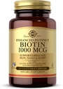 Solgar Biotin 1000 mcg - 100 κάψουλες λαχανικών - Υποστηρίζει υγιές δέρμα, νύχια & μαλλιά - μη-GMO, Vegan, χωρίς γλουτένη, χωρίς γαλακτοκομικά, Kosher - 100 εξυπηρετούν