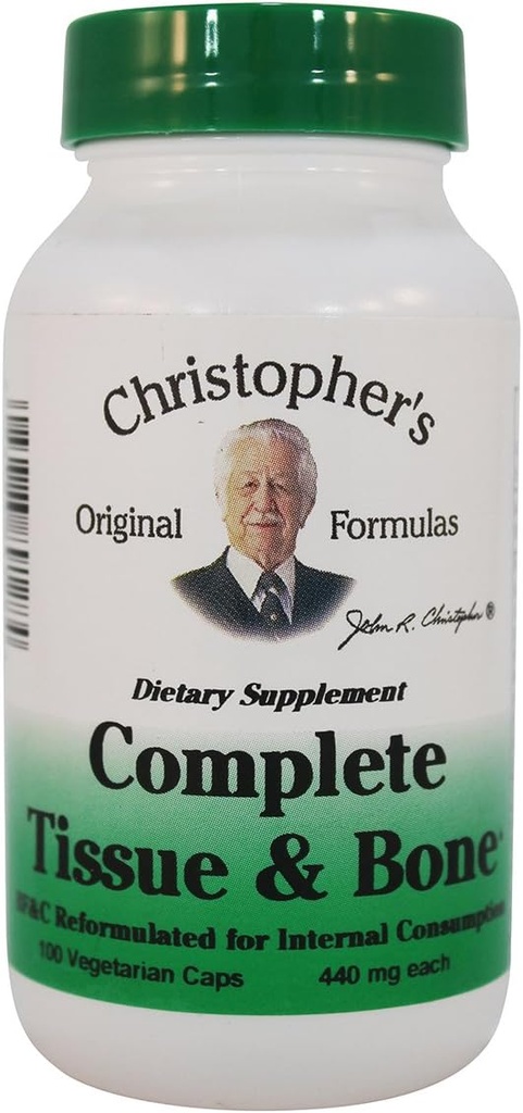 Christopher's Original Formulas Complete Tissue & Bone Formula – 100 VCaps 