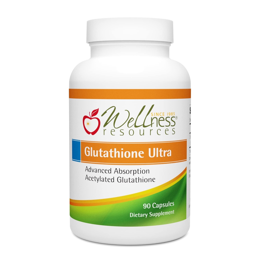 Πόροι ευεξίας Glutathion Ultra Supplement - Βιοδιαθέσιμο S-Acetyl L-Glutathione (SAG) - Αντιοξειδωτικό, Detox & Κυτταρική Υγεία Ανοσοποιητική Υποστήριξη - Υψηλή Απορρόφηση, Μη ΓΤΟ, Χωρίς Γλουτένη, 90 Κάψουλες