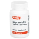 Ruγκμπι Nephro-Vite Vitamin B and C Complex Tablets - Συμπλήρωμα διατροφής - 100 Count (1 Pack)