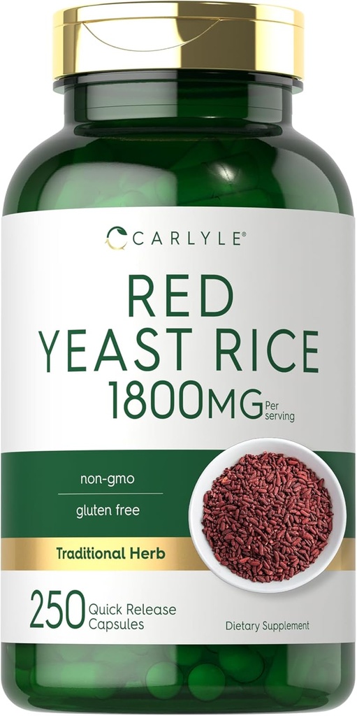 Carlyle Red Yeast Rice Supplement 