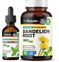 BIO KRAUTER Χλωροφύλλη Βάμμα 2 Fl. Oz. & Dandelion 100 Κάψουλες