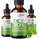 Υγρό Chlorophyl Drops 50mg: Vegan Chlorophyl Liquid Drops for Natural Energy Boost, Immune Support, Body Detox for Skin Care, Internal Deodorant 