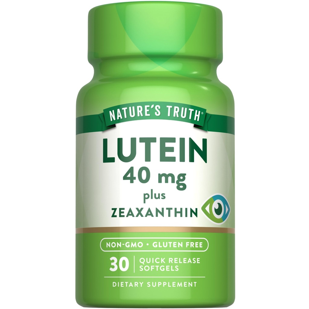 Nature's Truth Lutein and Zeaxanthin Supplement 