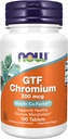 GTF Chromium 200mcg 100 Tablets (Pack of 2)