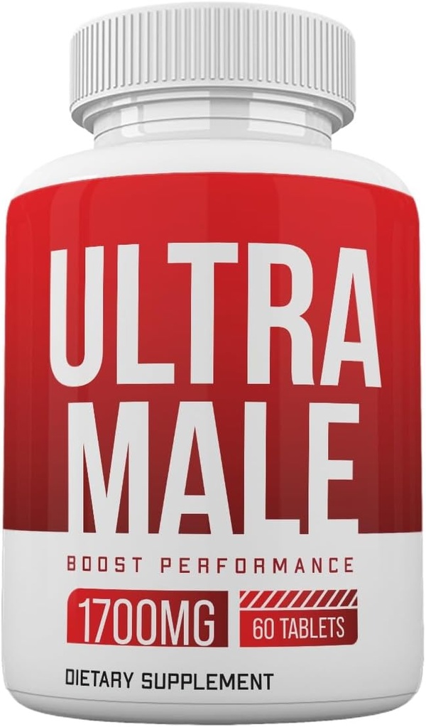 Ultra αρσενικά χάπια, Power Ultra αρσενικό συμπλήρωμα Advanced Formula, 60 Count