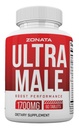Ultra αρσενικά χάπια, Power Ultra αρσενικό συμπλήρωμα Advanced Formula, 60 Count