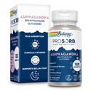 SOLARAY Ashwagandha Κάψουλες 18X Απορρόφηση - Ashwagandha Root and Leaf Extract 240 mg - Περιστασιακό άγχος ανακούφιση και υποστήριξη της διάθεσης συμπλήρωμα - Vegan, 60-Day εγγύηση - 30 εξυπηρετούν, 30 VegCaps