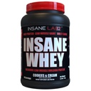 Insane Labz Insane Whey,100% Πρωτεΐνη Whey BCAA Amino Profile, Mass Gainer, Αντικατάσταση γεύματος (Cookies & Cream, 30 Servings)