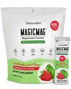 NaturalSlim MagicMag Magnesium Citrate Powder, Strawberry Lime, 0.16 oz | Supports Stress, Constipation, Muscle and Heart Health, Rest and Digestive Support, Magnesium Supplement for Women and Men