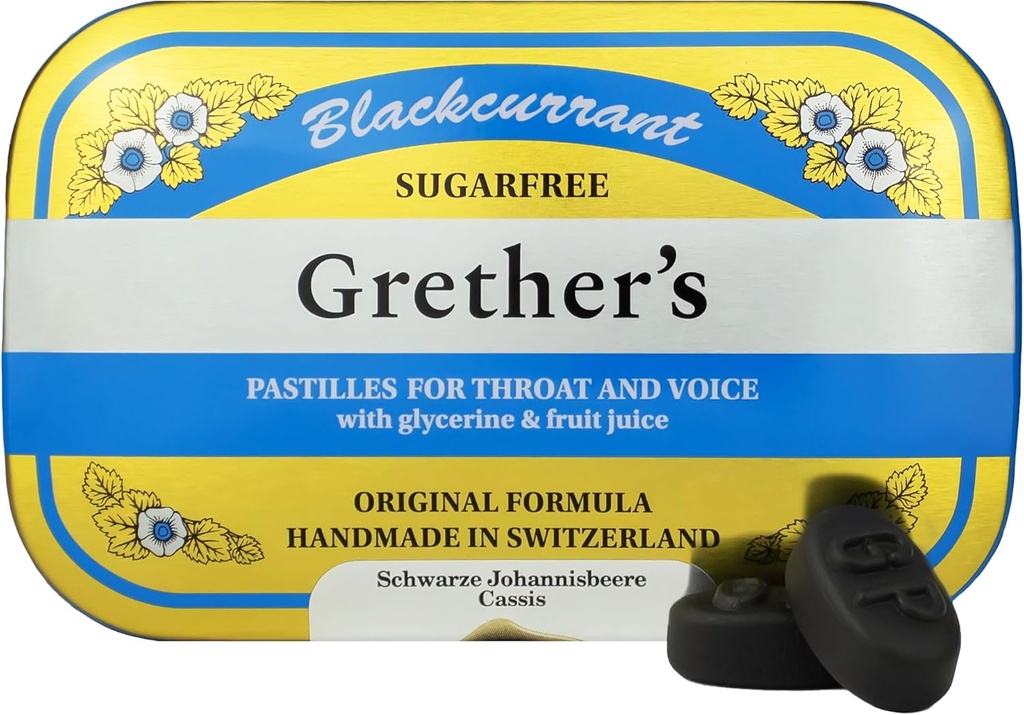Ζυμαρικά χωρίς ζάχαρη - Natural Dry Mouth Relief - Καταπραϋντικό Λαρύγγι & Υγιεινή Φωνή - Δώρο για Τραγουδιστές - 3,75 oz. 1 Συσκευασία