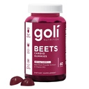 Goli συμπλήρωμα διατροφής, beets Cardio Gummy - 60 Count - 100mg CoQ10 & Beet εκχύλισμα ρίζας - Χωρίς γλουτένη, Vegan, μη-GMO, και Gelatin-free.
