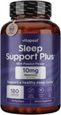 Sleep Support Plus Μελατονίνη & Βοτανικά για την υποστήριξη ενός Υγιούς Κύκλου Ύπνου, με Αισθήματα ηρεμίας και χαλάρωσης για έναν Μεγάλο Νυχτερινό Ύπνο. 180 Καψάκια