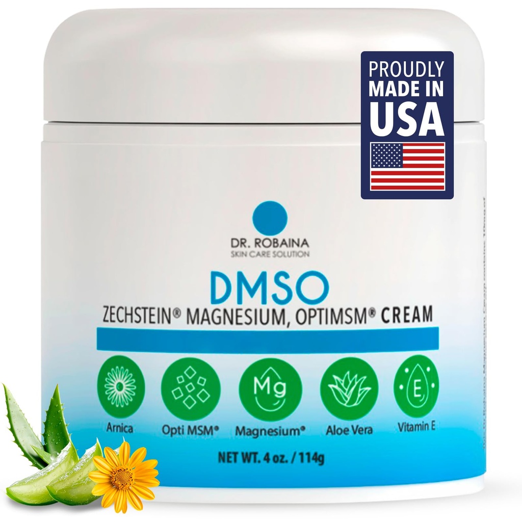 Dr. Robaina DMSO Cream - 99,9% Pure Pharmaceutical Grade 