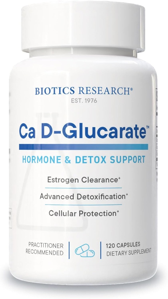 Biotics Research Ca D Glucarate Αποτοξίνωση του ήπατος, Εξαλείφει τοξίνες, ισχυρά οστά, ορμονική υγεία, υγεία της καρδιάς, υγιή σύνθεση του σώματος, ωμό οργανικό φυτικό πολιτισμό 120 κόμης