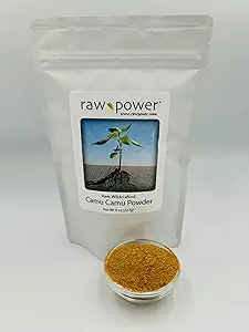 Ακατέργαστη ισχύς Camu Camu Berry Powder, 8 oz (227g), ακατέργαστη, άγρια, 100% καθαρή, μη ΓΤΟ, Βιολογικά