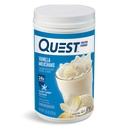 Quest Διατροφή Vanilla Milkshake πρωτεΐνη σκόνη, 24g πρωτεΐνης, 1g ζάχαρης, χαμηλή υδατάνθρακες, χωρίς γλουτένη, 1.6 Πάουντ, 23 μερίδες