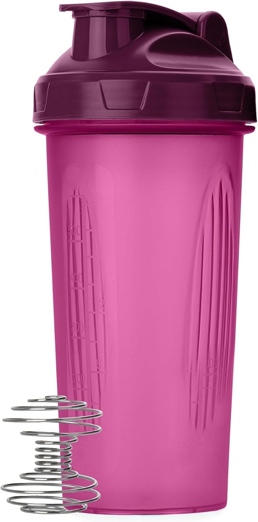 Mr. Pen- Σέικερ Φιάλες για μείγματα πρωτεϊνών, 28 oz, 1 συσκευασία, μοβ, μπιμπερό πρωτεΐνης με σφαίρα σύρματος, Blender Bottle