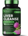 Συμπλήρωμα φόρμουλας Liver Cleanse Detox & Repair για βελτιωμένο συκώτι & κόκκαλο υγεία 