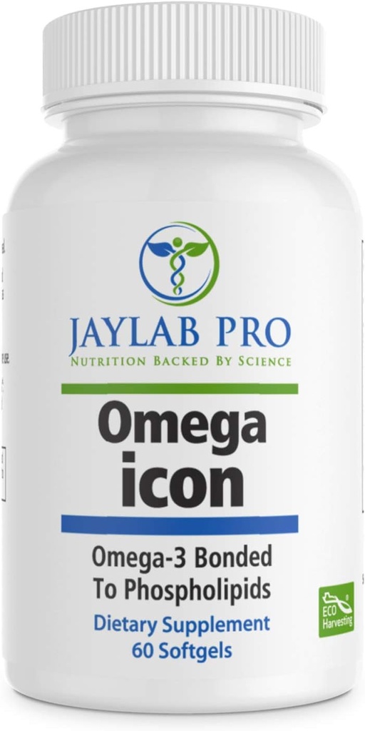 Συμπλήρωμα Omega Icon Antarctic Superba Boost Krill Oil– Phospholipid Bound Omega-3 Συμπληρώματα, Ασταξανθίνη, Υποστηρίζει την υγεία της καρδιάς, 1000mg-100% ανιχνεύσιμα από τη θάλασσα έως το ράφι