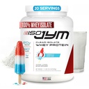 JYM Supplement Science Iso JYM Bombsicle, 90 Calories, 100% Whey Protein Isolate, Zero Fat, Zero Sugars, Mixes Clear, for Women & Men, 20 Servings