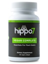 Hippo7 Vegan Complete Multivitamin Vitamin B12, Vitamin D, Omega-3 DHA+EPA, Calcium, Iodine, Zinc & Iron. (1 φιάλη, 60 Softgels)