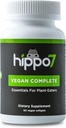 Hippo7 Vegan Complete Multivitamin Vitamin B12, Vitamin D, Omega-3 DHA+EPA, Calcium, Iodine, Zinc & Iron. (1 φιάλη, 60 Softgels)