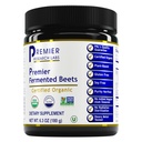 Premier Research Labs Premier Fermented Beets - Beet Root Powder Fermented, Organic Fermented Beets for Men & Women, Beetroot, Nitrates, Υποστήριξη πίεσης αίματος, USDA Organic - 6.3 Oz Jar