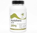 Παντοθενικό Οξύ 250mg ~ 200 Κάψουλες - Χωρίς Πρόσθετα