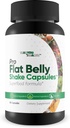 Pro Flat Belly Shake Capsules - Gut Cleanse to Help Reduce Bloating - Body Cleanse & Digestive Cleanse - Support Overall Health with Cleansing - Help Clear Waste & Toxins with Cleanse Supplements
