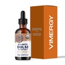 Vimergy Atlantic Dulse Liquid – Αντιοξειδωτική υποστήριξη* – Προωθεί την ελεύθερη ριζική προστασία* – Βιολογικό, Vegan, Gluten-free – 55 εξυπηρετήσεις (55 mL)
