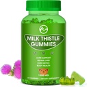 Γαϊδουράγκαθο γάλα, Liver Cleanse Gummy, Organic Liver Detox Συμπληρώματα για άνδρες & γυναίκες - 60 Gummies (60 Count (Pack of 1))