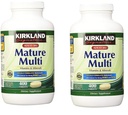 Kirkland Υπογραφή Ενηλίκων 50+ Πολλαπλές Βιταμίνες & Ορυκτά, 400 Δισκία (2 Συσκευασία)