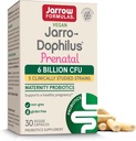 Jarrow Formulas® Jarro-Dophilus® Προγεννητικά προβιοτικά για γυναίκες, 6 δισεκατομμύρια CFU, Υποστηρίζει μια υγιή εγκυμοσύνη, 30 κάψουλες Veggie, 30 ημέρες προσφοράς