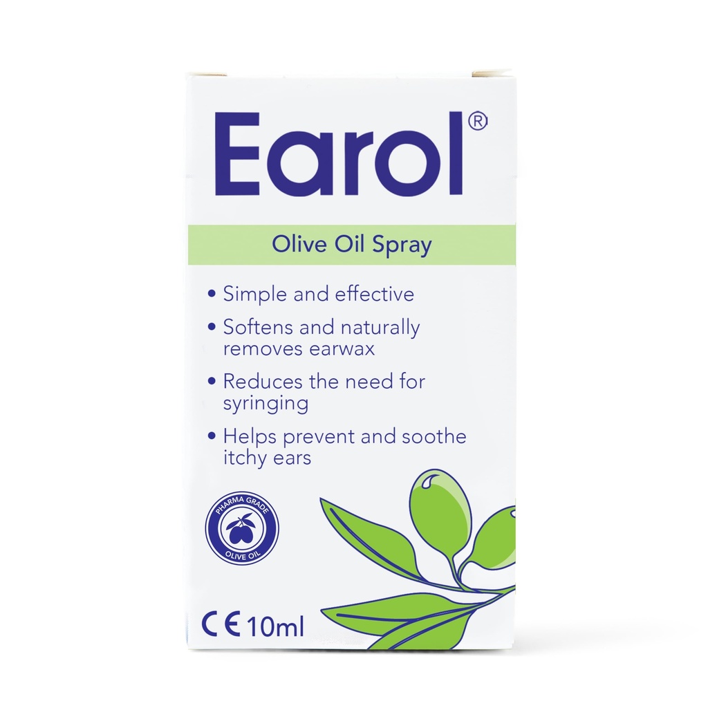 Earol Ελαιόλαδο Φυσικό κερί αυτιού Αποσκληρυντής φυσικά αφαίρεση αποτελεσματική ψεκασμού