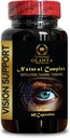 Lutein complex - VISION SUPPORT NATURAL COMPLEX - συμπληρώματα όρασης οργανικά, Eye Vitamin & Mineral Supplement, συμπληρώματα ταυρίνης άνθρωποι, εκχύλισμα γαϊδουράγκαθου γάλακτος - 1 φιάλη 60 κάψουλες