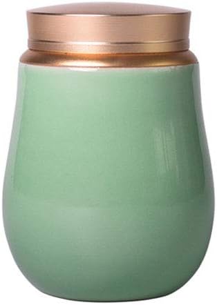 Portable Sealed Pill Box,Portable Mini Ceramic Medicine Pill Bottle,Precious Medicinal Powder Storage Caddy