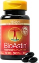 Nutrex Hawaii Vegan BioAstin Hawaiian Astaxanthin - 12mg, 50 Softgels - Farm-Direct Premium Αντιοξειδωτικό συμπλήρωμα για την υποστήριξη Eye, Skin, Joint & Immune System Health - Vegan, Non-GMO & Gluten-free