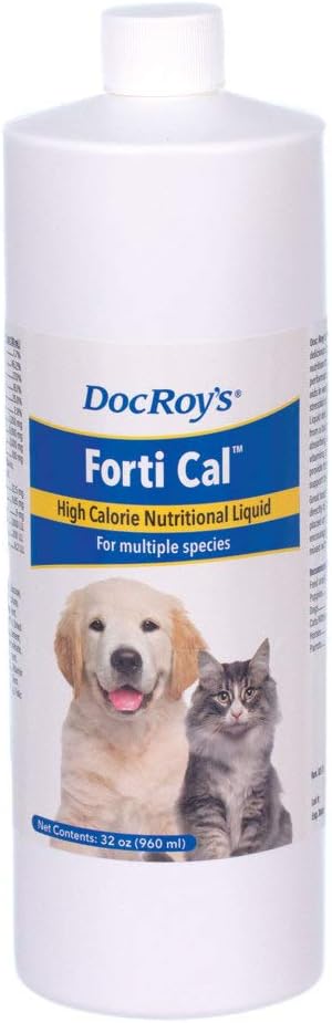 Dr Roy's Forti Cal- High Calorie Διατροφικό συμπλήρωμα ενέργειας, Vanilla Flavored- 32 oz Liquid