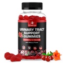 Δυναμικό Cranberry Gummies 1500mg με D Mannose - Ουρολογική Φυλλαδική Υγεία για Γυναίκες & Άνδρες, Ουρολοίμωξη Fast-Active Υποστήριξη Συμπληρώματα με Hibiscus σκόνη, 60 Count