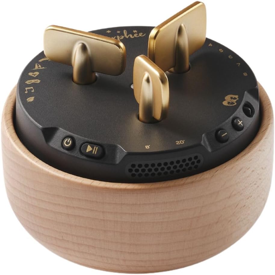 Morphée | Sound Machine for Sleep with Meditation | White Noise & Sound Therapy for Deep, Restful Sleep | 210 Sessions in 4 Languages | Perfect Meditation Accessory