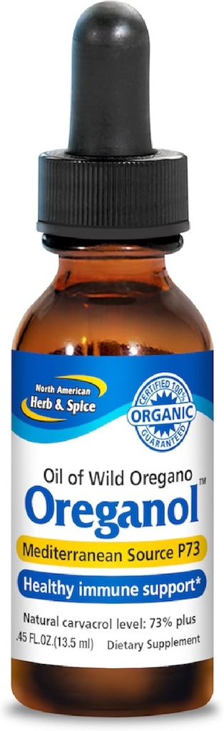 ΒΟΡΕΙΟ ΑΜΕΡΙΚΑΝΙΚΟ ΒΕΡΒΟ & ΑΣΠΙΔΑ Orγανη - 0.45 fl. oz. - Μη επεξεργασμένο, Άγριο, Βιολογικό Έλαιο Orγανης - Μεσογειακή Πηγή P73 - Μη ΓΤΟ - 194 Υπηρεσίες