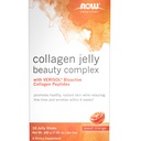 NOW Foods Solutions, Collagen Jelly Beauty Complex, Γλυκό Πορτοκαλί Γεύση, 10 Jelly Sticks