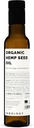 Erbology Organic Hemp Seed Oil 8.5 fl oz - Cold-Pressed - Rich in Omega-3 - Source of Vitamin D - Straight from Farm - Non-GMO - No Additives or Preservatives - Recyclable Glass Bottle
