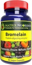 BROMELAIN - Πολύ ισχυρό, 100% οργανικό, πρωτεϊνοδυσφορητικό ένζυμο! Βελτιώστε την πέψη - κάψουλες Vegan (60ct)