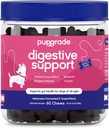 PupGrade Digestive Support Chews for Dogs - Prebiotic and Probiotic Supplement with Enzyme Blend - Upset Stomach, Diarrhea, Bowel, and Immune Support - Pumpkin, Blueberry, Mineral Oil - 60 Soft Chews